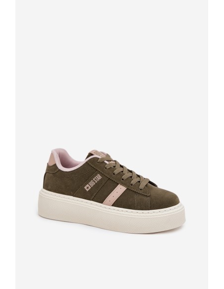 Women's Platform Sneakers Big Star SS274349 Green