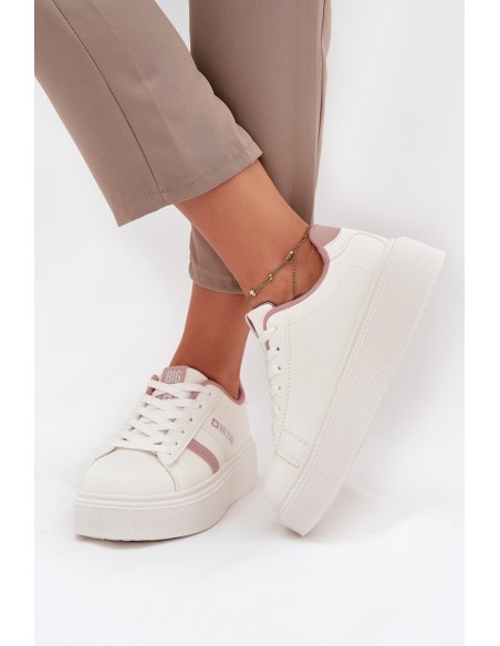Womens Platform Sneakers Big Star SS274346 White