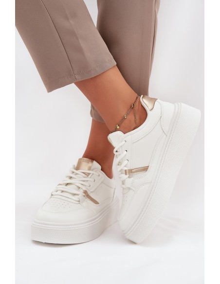 Womens Platform Sneakers Big Star SS274359 White