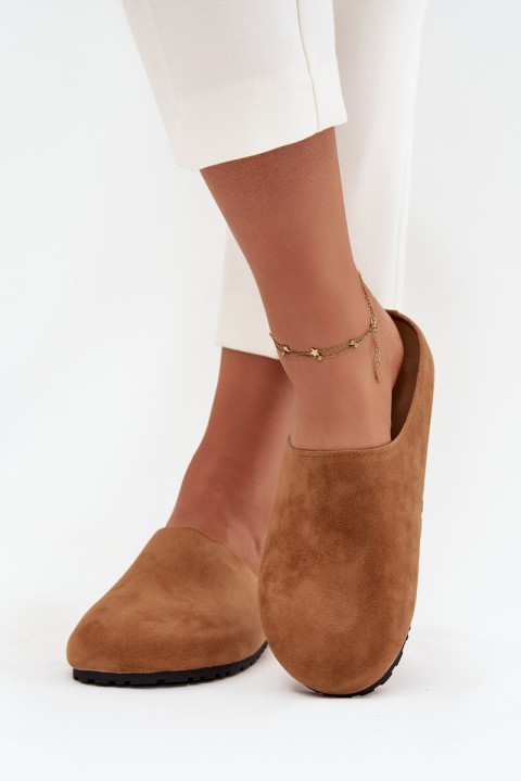 Women's Slides with Platform Camel Sylviane