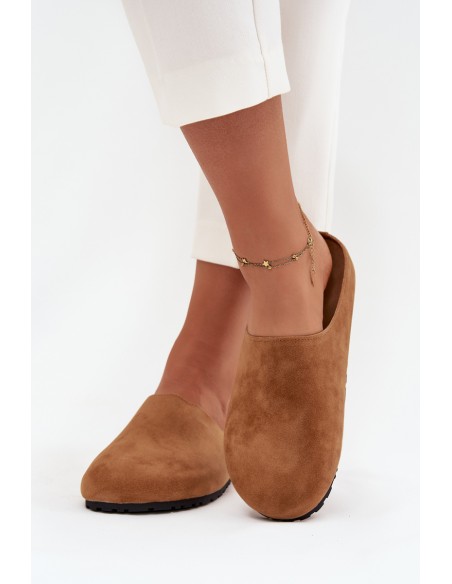 Women's Slides with Platform Camel Sylviane