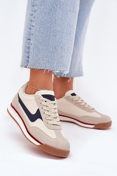 Sportiniai bateliai moterims, smėlio spalvos, Zerina