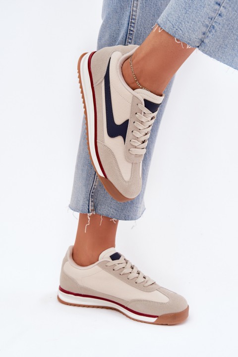 Sports Shoes Sneakers Women Beige Zerina