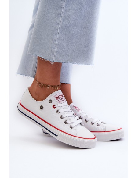 Women's Sneakers Big Star NN274656 HI-POLY SYSTEM White