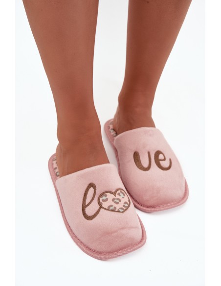 Moteriškos šlepetės LOVE Vinceza 19960 Pink