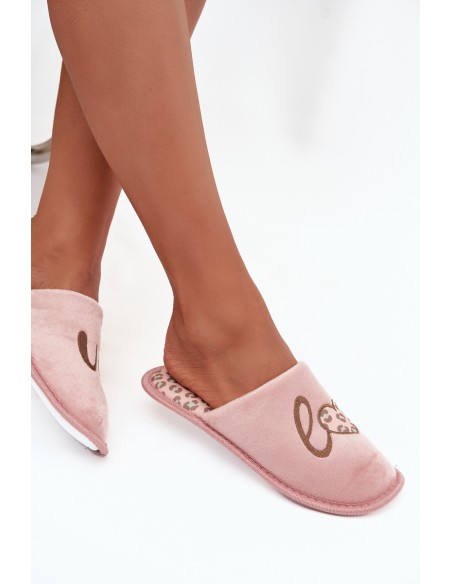 Moteriškos šlepetės LOVE Vinceza 19960 Pink