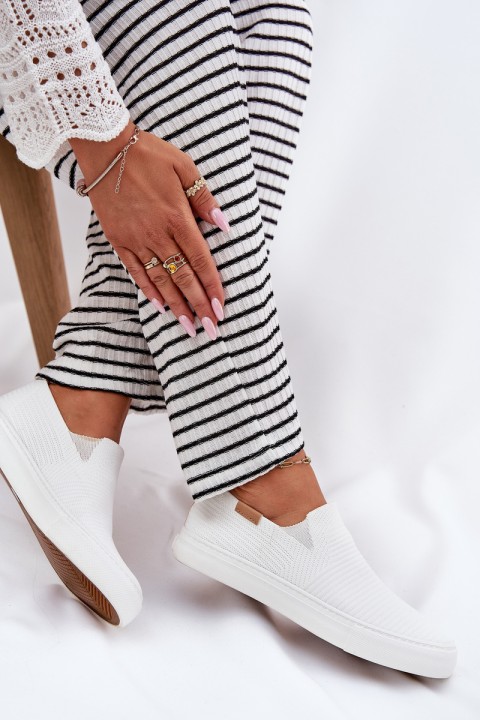 Women's Slip-On Sneakers Big Star RR274717 White