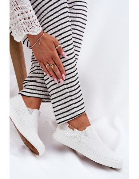 Women's Slip-On Sneakers Big Star RR274717 White