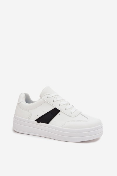 Women's Sneakers on Platform White Elvessia 2