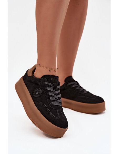 Women's Sneakers on Platform Big Star SS274761 Black