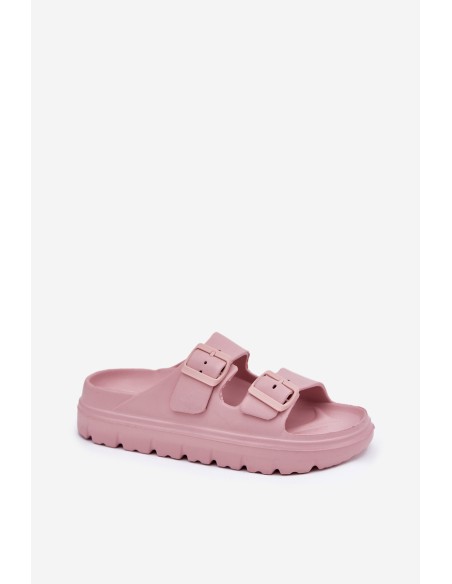 Women's Foam Platform Slippers Pink Melorea