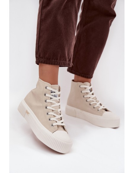 Women's Sneakers On Platform LEE 50253002.35E ISLA WOMEN MID Beige