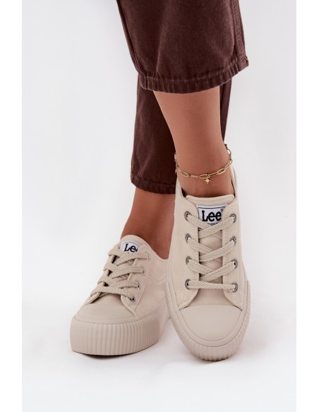 Women's Platform Sneakers LEE ISLA C WOMEN LOW 50253001.35E Beige