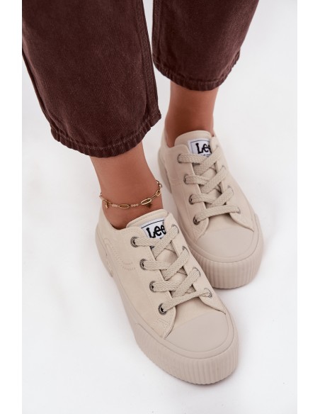 Women's Platform Sneakers LEE ISLA C WOMEN LOW 50253001.35E Beige