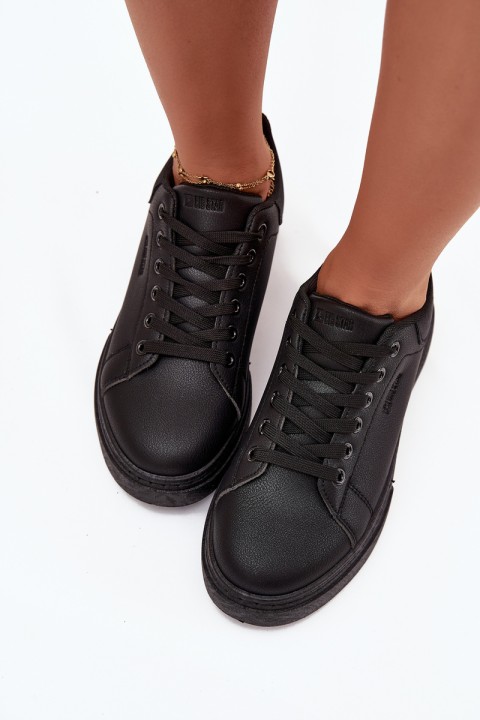 Womens Sneakers On Platform Big Star SS274244 Black