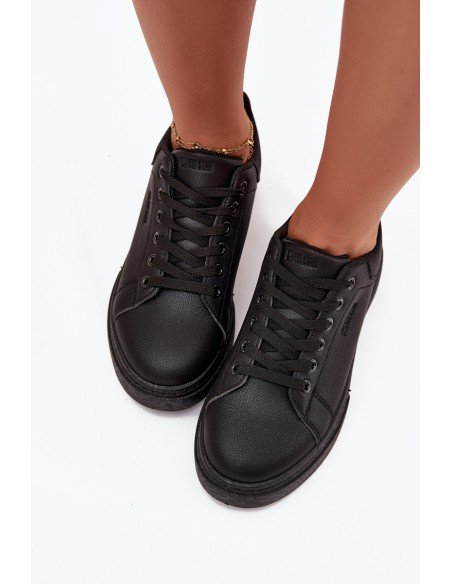 Womens Sneakers On Platform Big Star SS274244 Black