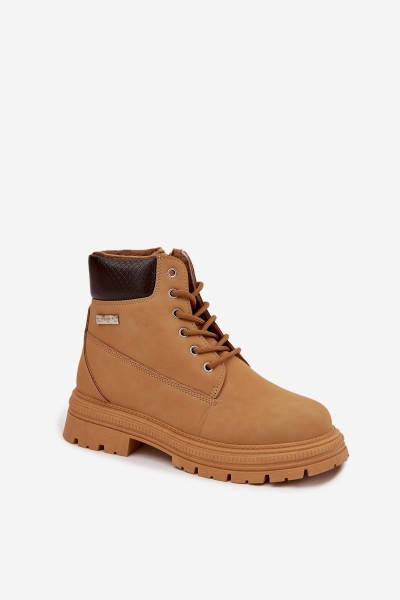 Insulated women's hiking boots with zipper Camel Selinda 2