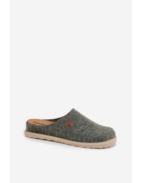 Home footwear women's slippers Inblu CS000047 green