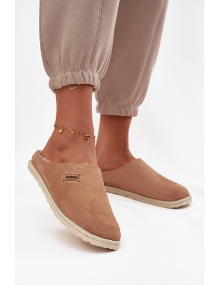 Women's slippers Home footwear Inblu CS000045 Camel