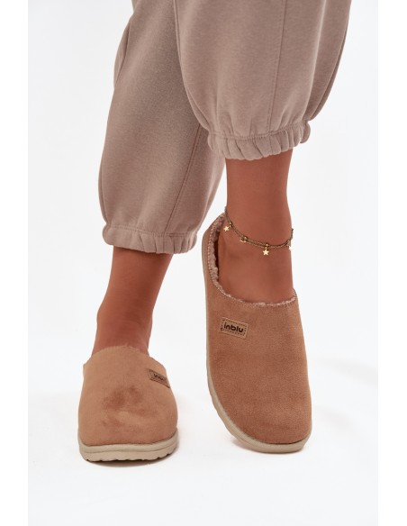 Women's slippers Home footwear Inblu CS000045 Camel