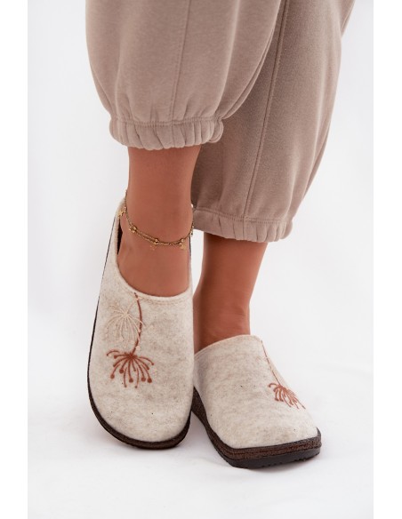 Women's House Shoes Slippers Inblu NL000011 Beige