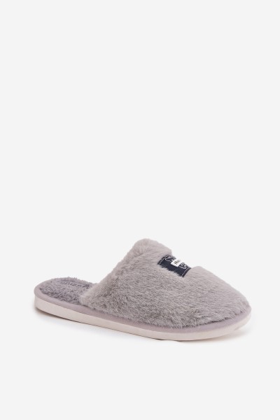 Home Shoes Women's Furry Gray Slippers Maelis 2