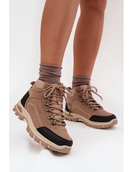 Womens Hiking Shoes Big Star SS274095 Beige