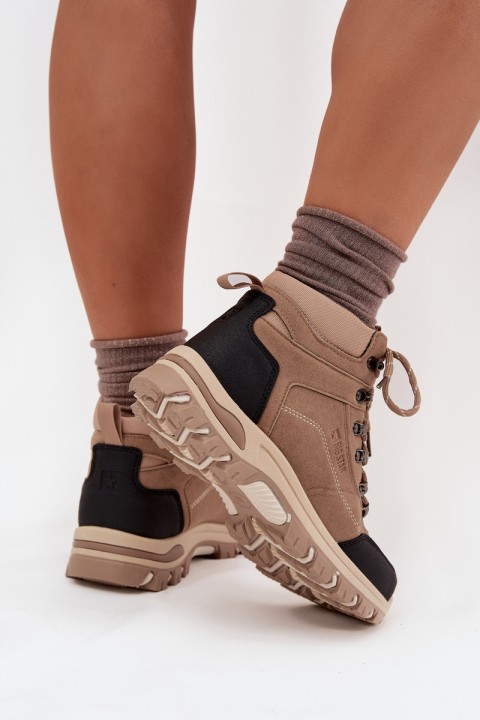 Womens Hiking Shoes Big Star SS274095 Beige
