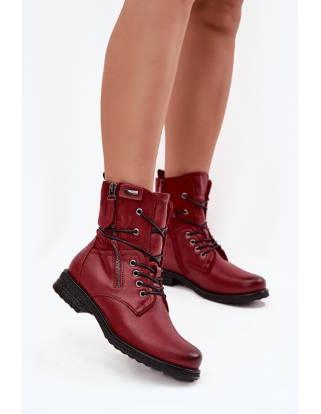Women's Work Boots Bordeaux Perfecto