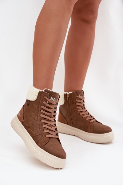 Women's Winter Shoes with Fur Lee Cooper LCJ-25-01-3735 Brown