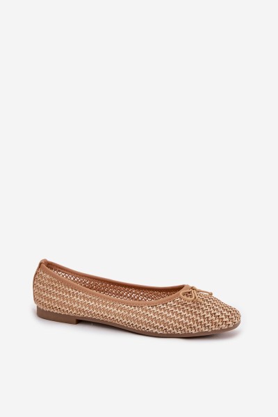 Ballerinas With Braid And Bow Camel Belirra 2