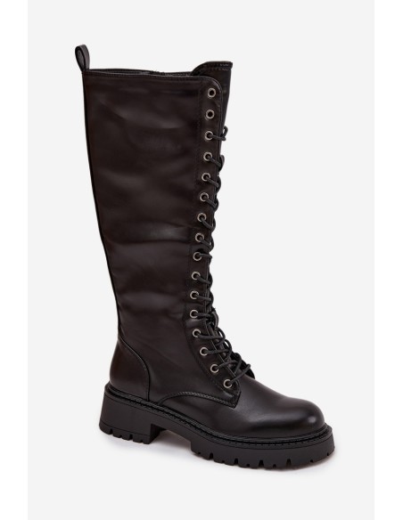 Insulated Lace-Up Boots for Women Chocolate Meliora