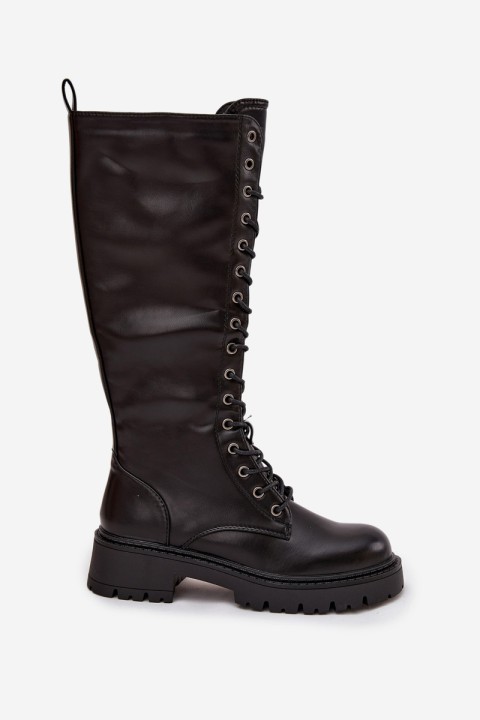 Insulated Lace-Up Boots for Women Chocolate Meliora