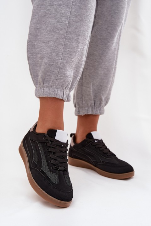 Women's Sneakers Black Hanelor