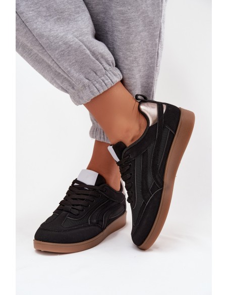 Women's Sneakers Black Hanelor