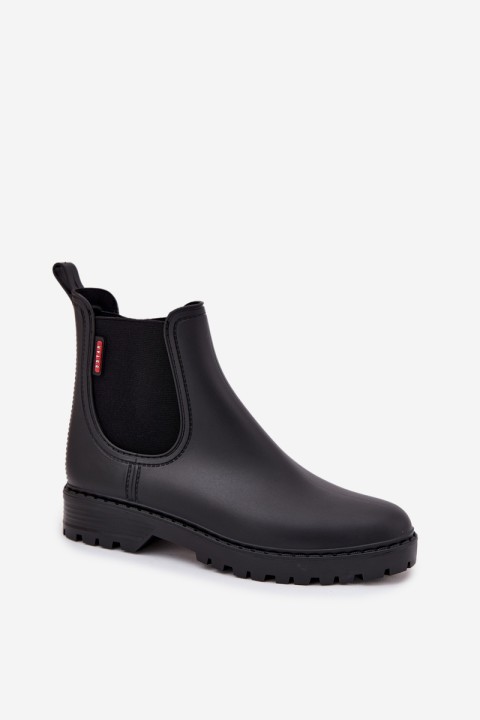 Low Women's Rain Boots Matte Black Birella