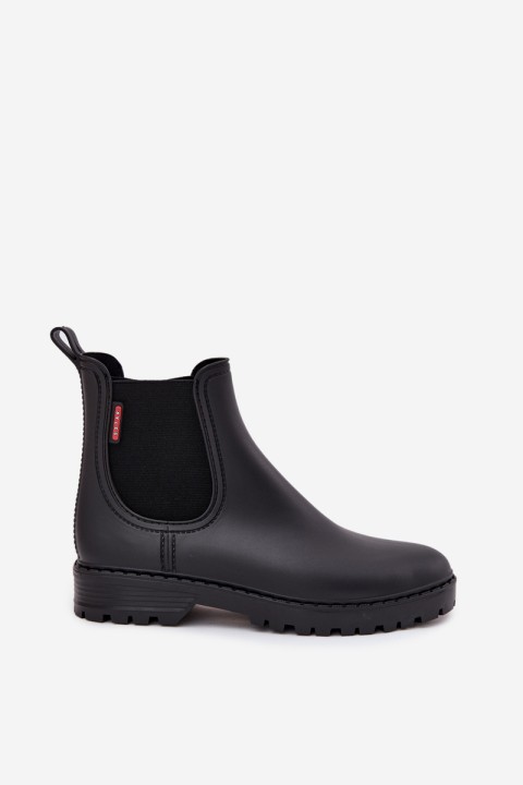 Low Women's Rain Boots Matte Black Birella