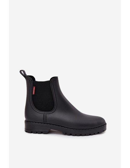 Low Women's Rain Boots Matte Black Birella