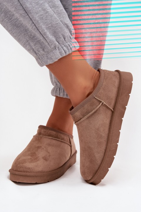 Women's Snow Boots Warm Lined Dark Gray Serenne