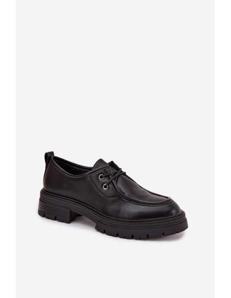 Women's Loafers Made of Eco Leather Black Adrelle