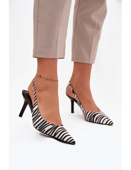 High heel shoes Zebra Phelia