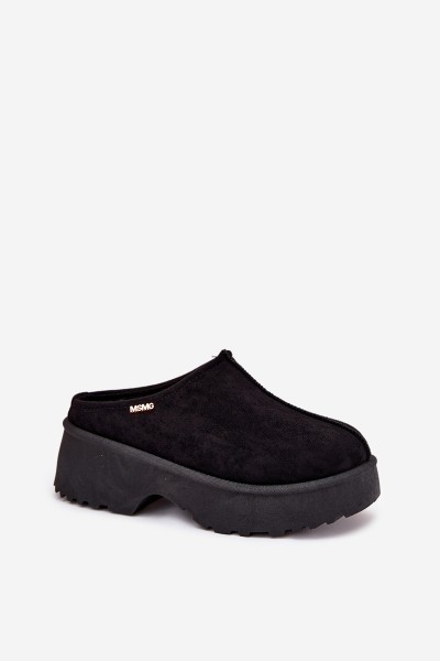 Women's Low Snow Boots on Platform Black Yrenna 2