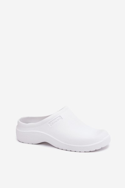 Foam slippers women's white Parissa 2