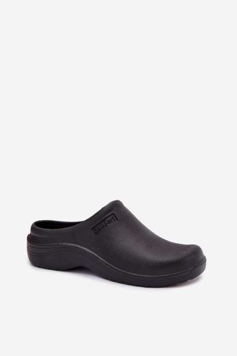 Foam slippers women's black Parissa