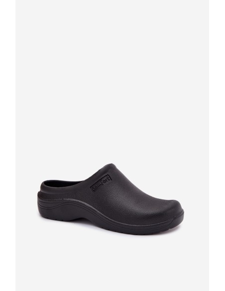 Foam slippers women's black Parissa