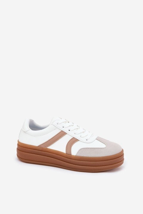 Women's Platform Sneakers White Tolianna