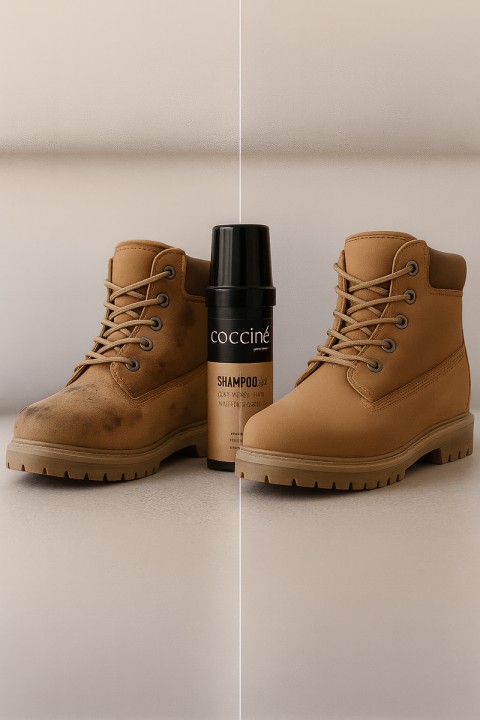 Coccine Suede and Nubuck Stain Cleaning Shampoo