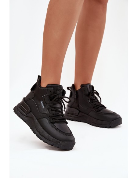 Women's Sports Shoes On Platform Big Star SS274509 Black