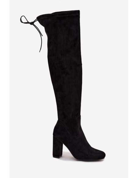 Women's Stiletto Boots Black Xamarin