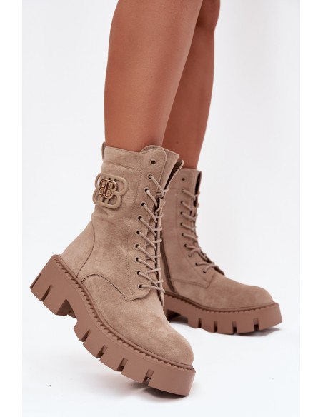 Insulated workery women's with decoration beige Melisse